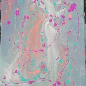 Another 12x15 canvas, pour method.